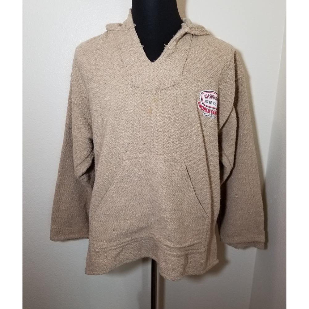 Earth Ragz Hoodie Size  XL Surfer Beachwear Retro Boho Coastal Fishing Ocean